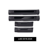 Stainless Steel Door Stop Panel for Volvo XC90 Car Interior Accessory LINGLUYANG