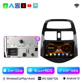 9-inch Android 12 Head Unit with CarPlay for Chevrolet Spark