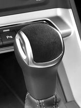 For Audi Q3 Q2 A1 Sport Gear Shift Knob Boot Decorative Trim Sticker Car Premium Interior Tuning Accessories Made of Alcantar