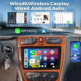 QLED Android Head Unit with GPS Navigation for Mercedes C Class Android Head Unit RSNAVI
