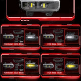 Yellow Fog Lights DRL for Dodge Ram 1500 Car Interior Accessory MAGIC COLORM
