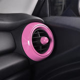 AC Knob Trim for MINI COOPER F55 F56 F57 (4 Pcs) Car Interior Accessory GMUNI