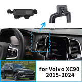 Adjustable Navigation GPS Phone Bracket for Volvo XC90 2015–2024 Car Phone Holder CATUSIKI