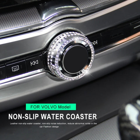Zinc Alloy Diamond Interior Trim for Volvo Car Interior Accessory LINGLUYANG