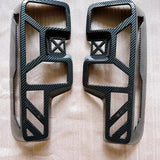 BAIC BJ40 2024-2026 Tail Light Lamp Cover Trim Anti-Scratch Protective Frame ABS Black Modified