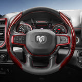 Carbon Fiber Cover for Ram 1500 2500 Quick Release