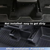 TPE Underseat Protector Center Console Side For Tesla New Model Y Juniper 2025 Launch and 2nd Row Kick Cover Air Vent Car Flo