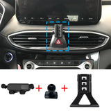 Smart Wireless Charging Phone Holder for Hyundai Santa Fe 2019-2023