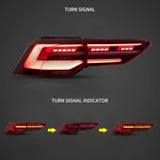 VW Golf MK8 LED Tail Lights with Sequential Signal Tail Light Assembly Vland