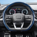 Wave Carbon Fiber Wheel Cover for Audi