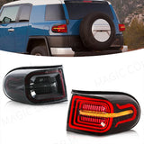 LED Tail Lights Dynamic Signal for FJ Cruiser 2007-2020 Car Interior Accessory MAGIC COLORM