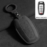 Car Key Case For Great Wall Haval Jolion 2022 H6 H7 H4 H9 F5 F7 F7X F7H H2S GMW Dargo Suede Car Keychain