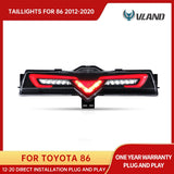 Vland LED Bumper Lights Toyota 86 Subaru BRZ 12-21 Car Interior Accessory Vland