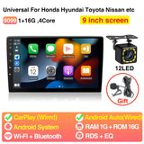 9 Inch 2Din Android Head Unit GPS WiFi Universal