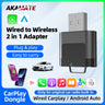 Mini Wireless CarPlay Dongle Adapter Universal OEM Fit