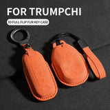 Car Remote Key Case Cover For Trumpchi GAC GS3 GS5 GS6 S7 S9 Empow J11 J12 J13 J14 J15 J16 Suede Car Key Bag Protecter Keycha