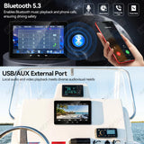 7inch Wireless CarPlay Android Auto Radio for RV ATV UTV Android Head Unit OEM