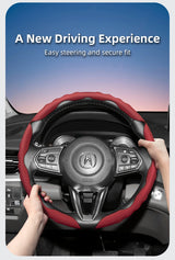 Breathable Wavy Leather Wheel Cover for Acura MDX TLX