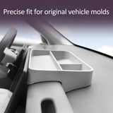 For Leapmotor B01 B10 Central Control Screen Dashboard Rear Silicone Storage Box Organizer Tray Car Interior Accessories Car