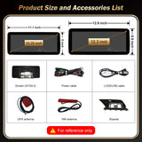 Android 13 GPS Navigation Head Unit for Mercedes-Benz GLK Android Head Unit wincago