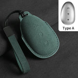 For Suede Car Key Cover Protection Accessories