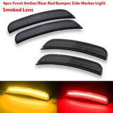 Smoked LED Side Marker Lights For Dodge Charger 15-22