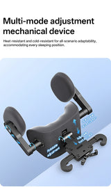 3-in-1 Car Headrest & Neck Support Pillow with 6-Way Adjustable Headrest Accessory NONE