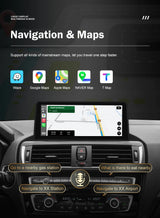 12.3-Inch Wireless CarPlay Multimedia Display for BMW 1 2 Series