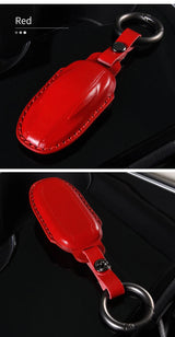 Leather Key Protector Cover for Tesla Model 3