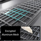 For Tesla Model 3 Highland Model Y Juniper Air-conditioning Inlet Protection Aluminum Dustproof Air Vent Grille Cover Car Int