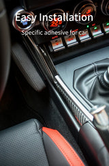 Carbon Fiber Console Panel Trim for Toyota GR86