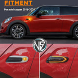 Dual-Color Sequential Side Marker Lights MINI Cooper