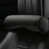 Leather Neck Pillow Lumbar Support for Universal Car Car Interior Accessory LINGLUYANG