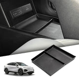 Xpeng G6 2023 2024 Car Central Storage Box Cup Holder Dashboard Tray Interior Accessories Organizer Tidying Black