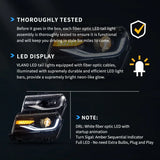 Projector Headlights Sequential Signal Chevy Camaro Car Interior Accessory VLAND