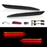 3-Function Rear Bumper Reflector for Tesla Model 3 Y Car Interior Accessory MAGIC COLORM