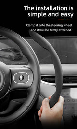 Suede Buckle Steering Wheel Cover for IM LS6/L7 Models