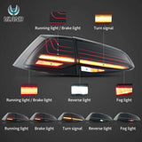 Laser Tail Lights for VW Golf MK7 MK7.5 2013-2021 LED Ambient Light Vland