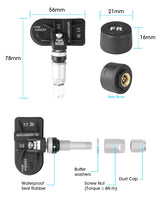USB Wireless TPMS Tire Pressure Monitoring System for Android