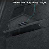 Trunk Organizer for Tesla New Model Y Juniper Launch Refresh 2025 Rear Trunk Storage Bins Side Box Organiser TPE Accessories