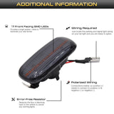 Amber LED Side Marker Light for Audi A3 A4 A6 Car Interior Accessory iJDM