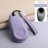 PU Leather Car Key Case Protector