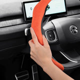 Nio Advanced Suede Snap-On Steering Wheel Covers Car Interior Accessory Hocasen