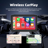 CarPlay GPS Navigation Dashboard with DVR and TPMS Android Head Unit EKIY