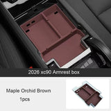 Armrest Storage Organizer for Volvo XC90 XC60 S90 Car Interior Accessory LINGLUYANG 2026 XC90 1