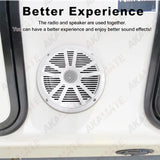 IPX5 Waterproof Marine Stereo Bluetooth 200W for RV Boat