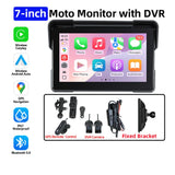 Motorcycle GPS Monitor Wireless CarPlay & TPMS