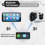 Wireless CarPlay Monitor 6.5 Inch for Motorcycles