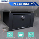 Rear Seat Lockable Storage Box for Jeep Wrangler JK JL Car Interior Accessory HEBE
