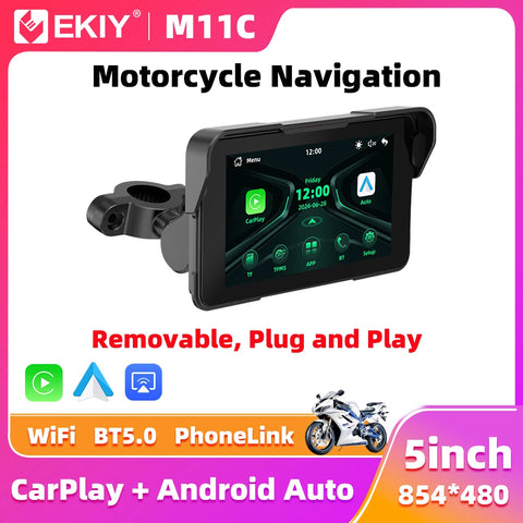 Android Head Unit GPS Display for Motorcycle Android Head Unit EKIY